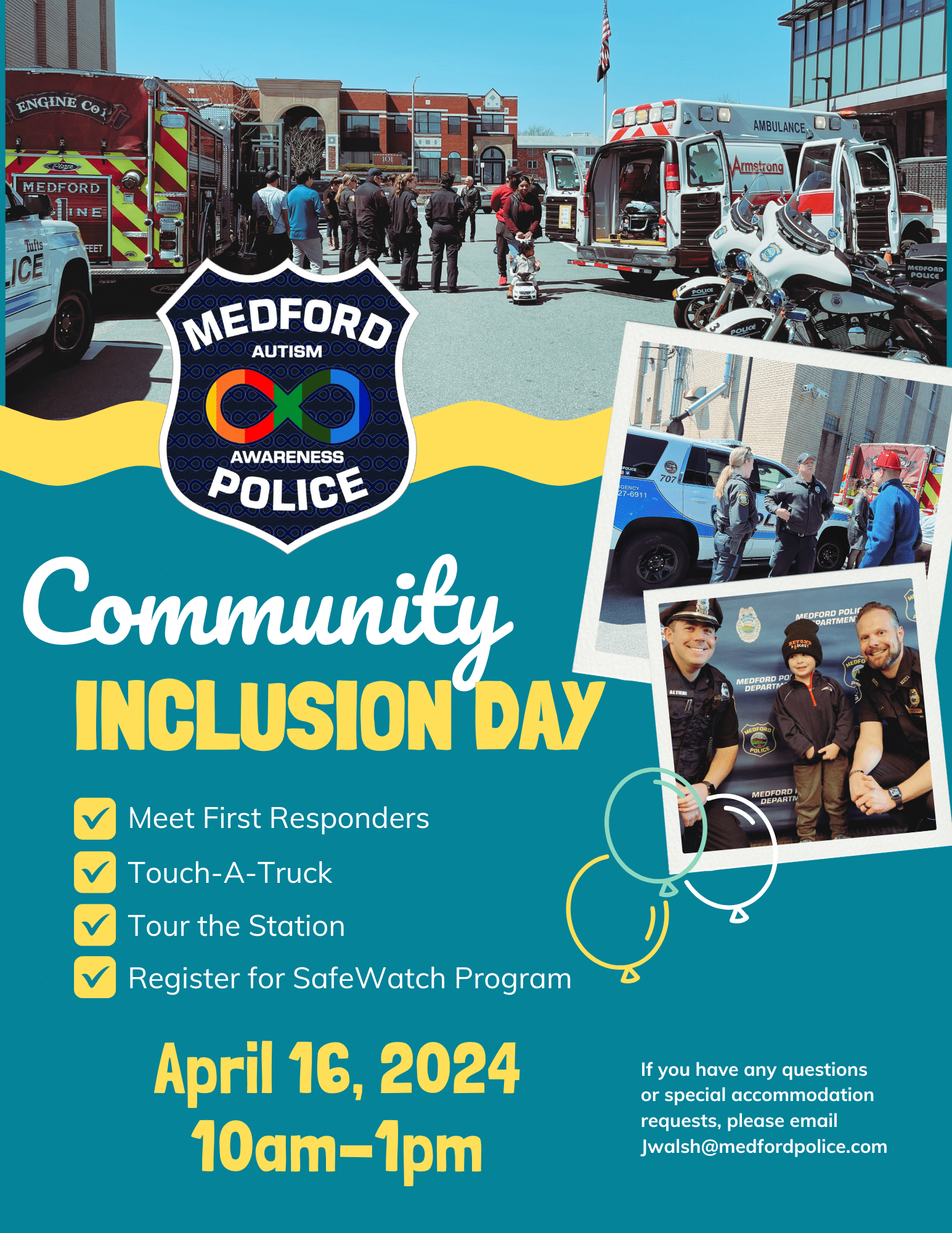 Community Inclusion Day – Medford Police Department
